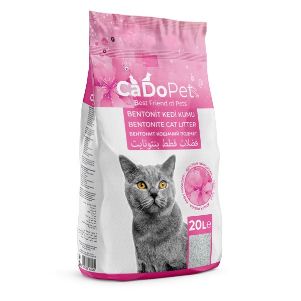 CaDoPet Kedi Kumu Bebek Pudralı Kokulu 10L