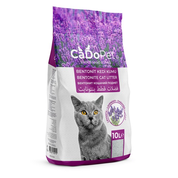CaDoPet Kedi Kumu Lavanta Kokulu 10L